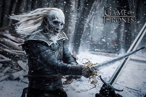 plakat GAME OF THRONES - WHITE WALKER