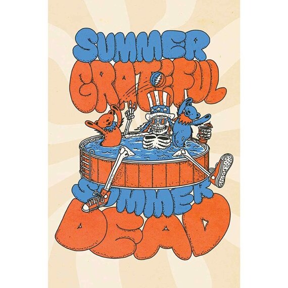 plakat GRATEFUL DEAD - SUMMER