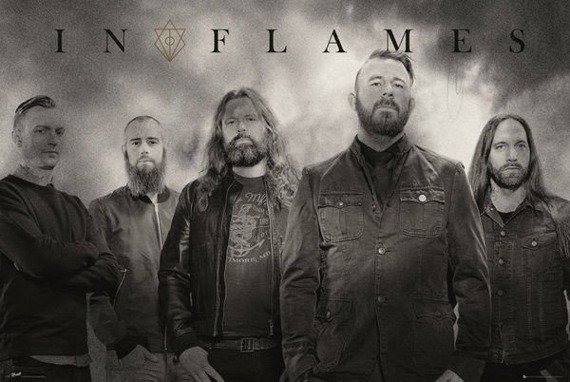 plakat IN FLAMES - BAND