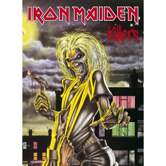 plakat IRON MAIDEN (zestaw 2 sztuk) - KILLERS / NUMBER OF THE BEAST