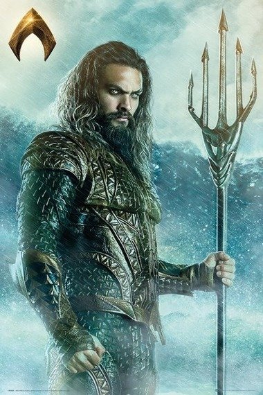 plakat JUSTICE LEAGUE - AQUAMAN TRIDENT 