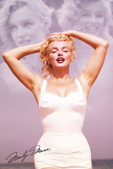 plakat MARILYN MONROE - COLLAGE