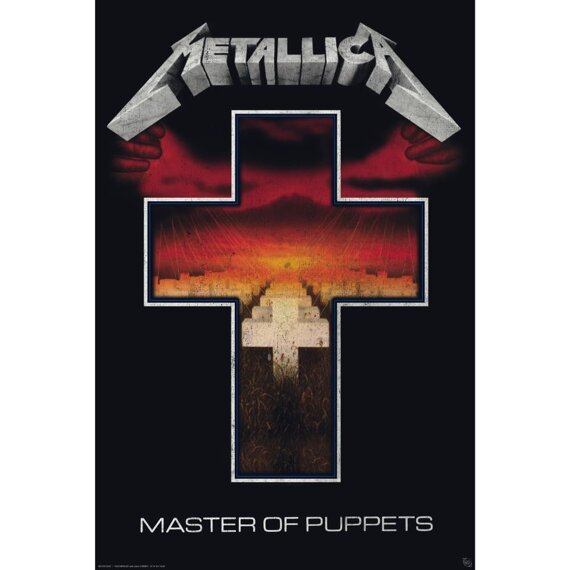 plakat METALLICA - MASTER OF PUPPETS