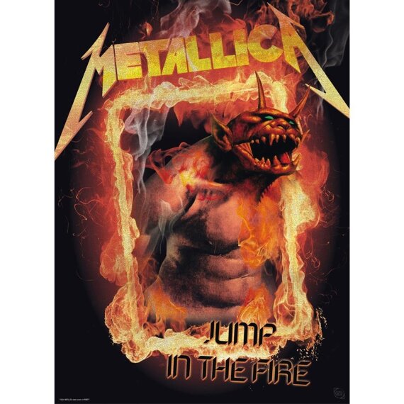 plakat METALLICA (zestaw 2 sztuk) - KILL'EM ALL/FIRE GUY