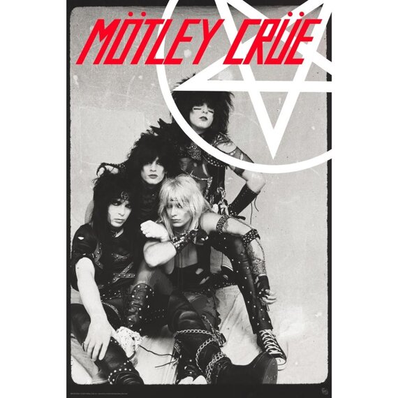 plakat MOTLEY CRUE - PENTANGLE