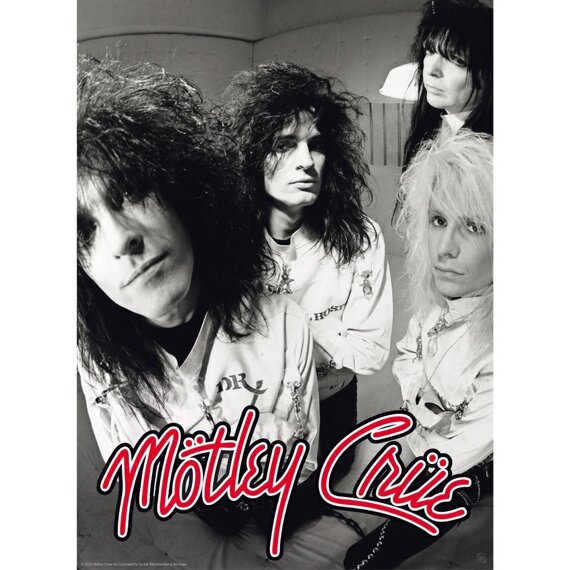 plakat MOTLEY CRUE (zestaw 2 sztuk) - NEON PINK / STRAIGHTJACKETS