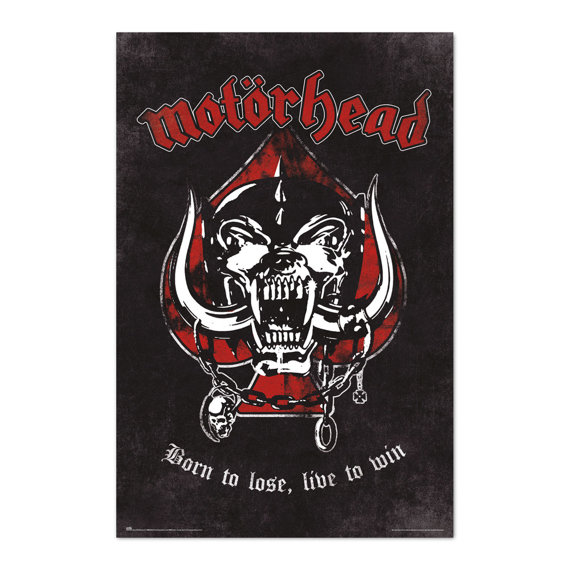 plakat MOTORHEAD - BORN TO LOSE