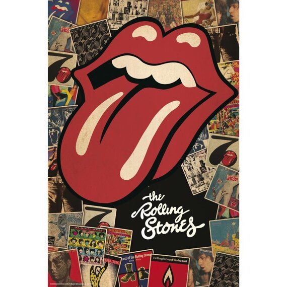 plakat ROLLING STONES - COLLAGE