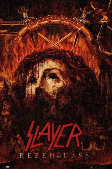 plakat SLAYER - REPENTLESS