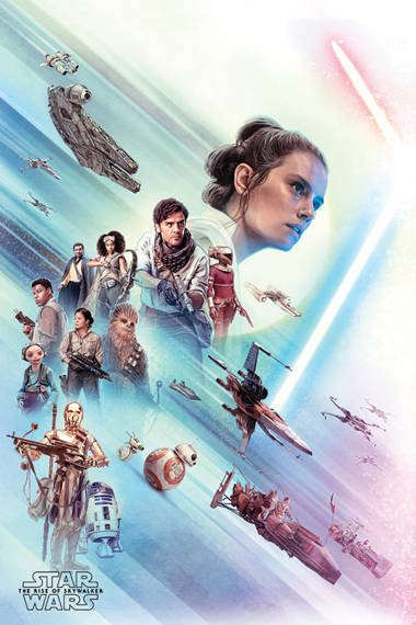 plakat STAR WARS - THE RISE OF SKYWALKER (REY)