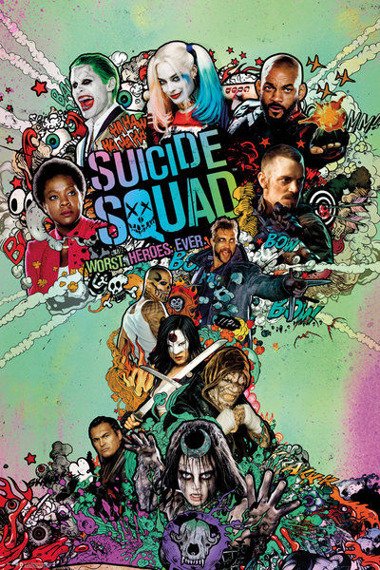 plakat SUICIDE SQUAD - ONE SHEET