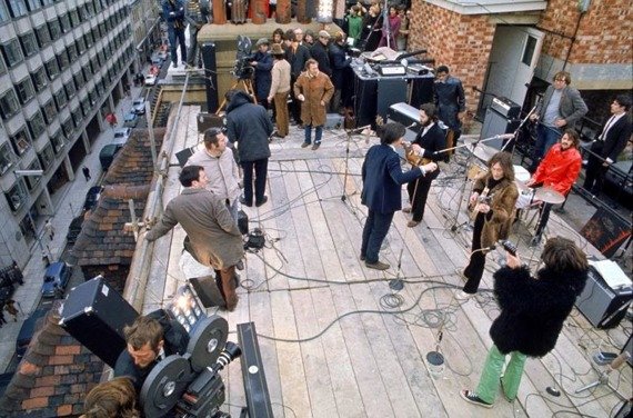 plakat THE BEATLES - ROOFTOP