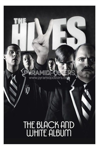 plakat THE HIVES - BLACK & WHITE