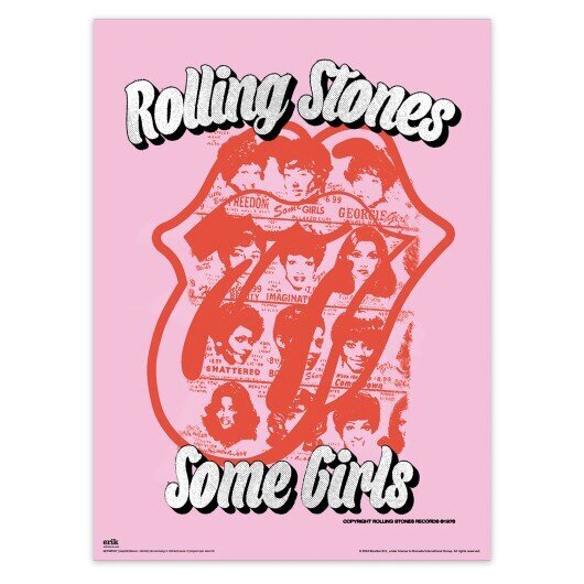 plakat THE ROLLING STONES (zestaw 2 sztuk) - SOME GIRLS