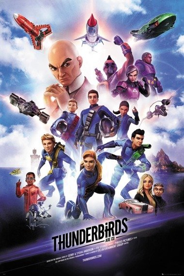 plakat THUNDERBIRDS ARE GO - KEY ART