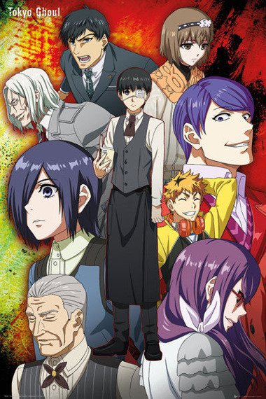 plakat TOKYO GHOUL - GROUP