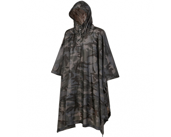 płaszcz/poncho przeciwdeszczowe BRANDIT RIPSTOP PONCHO darkcamo