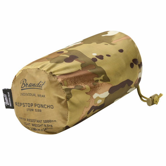 płaszcz/poncho przeciwdeszczowe BRANDIT RIPSTOP PONCHO tacticalcamo