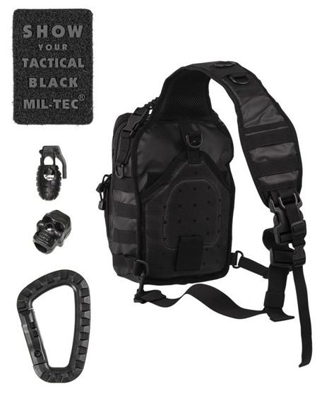 plecak taktyczny ONE STRAP ASSAULT PACK SM BLACK, 10 litrów