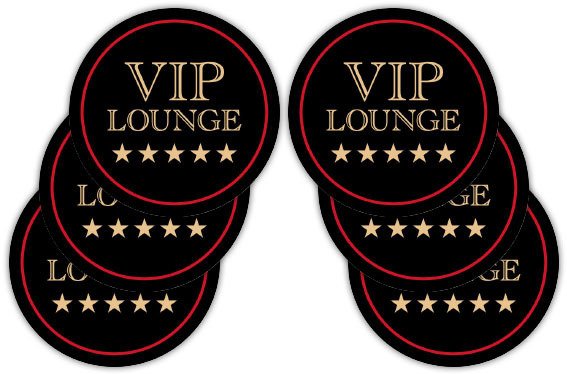 podkładka pod kubek VIP LOUNGE 6 szt