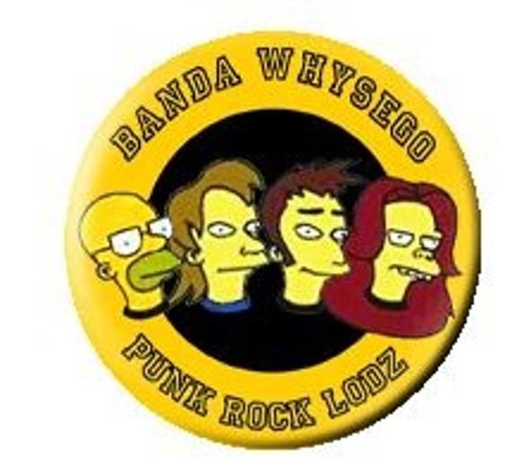 przypinka BANDA WHYSEGO - SIMPSONS