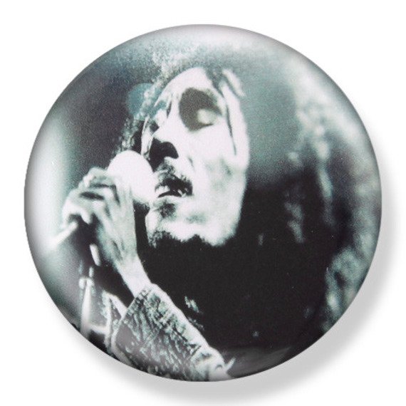 przypinka BOB MARLEY Ø38mm