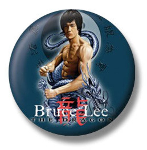 przypinka BRUCE LEE 