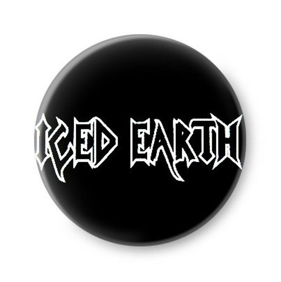 przypinka ICED EARTH - LOGO