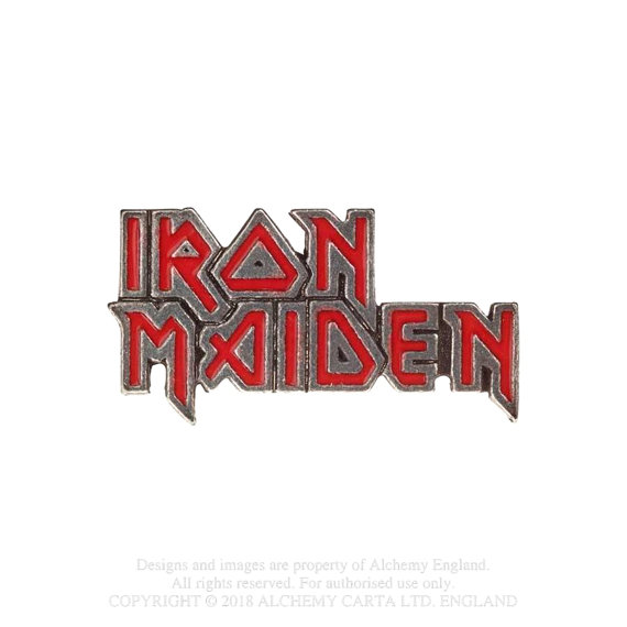 przypinka IRON MAIDEN - ENAMEL LOGO