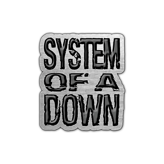 przypinka SYSTEM OF A DOWN - LOGO