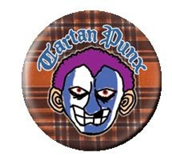 przypinka TARTAN PUNX