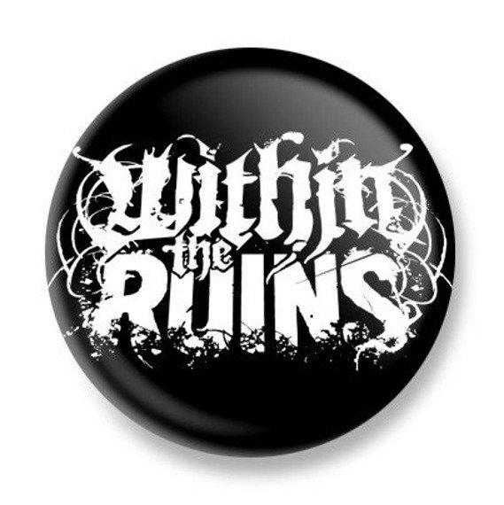 przypinka WITHIN THE RUINS - LOGO