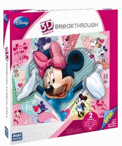 puzzle DISNEY - 3D MINNIE MOUSE 300 szt  wiek 8+