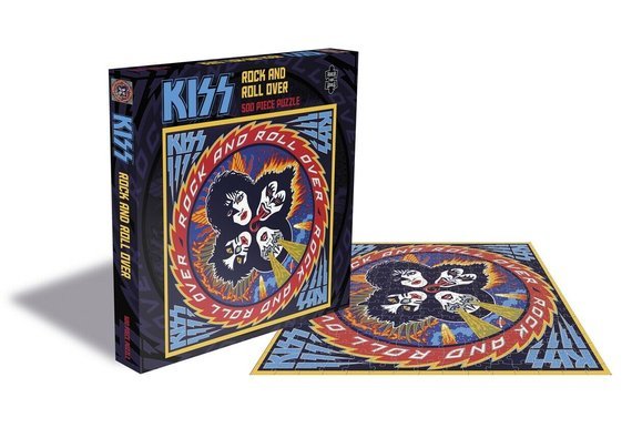 puzzle KISS - ROCK AND ROLL OVER, 500 el.