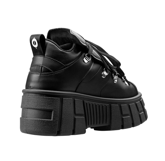 sneakersy ALTERCORE czarne (LOGAN VEGAN BLACK)