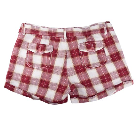 spodenki krótkie damskie LADIES HOT PANTS RED