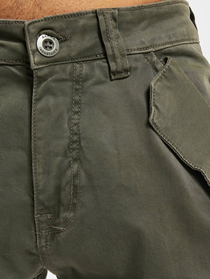 spodnie bojówki ALPHA INDUSTRIES - COMBAT PANT LW OLIV Slim Fit