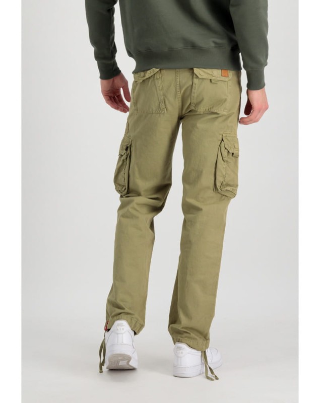 spodnie bojówki ALPHA INDUSTRIES - JET PANT LIGHT OLIV