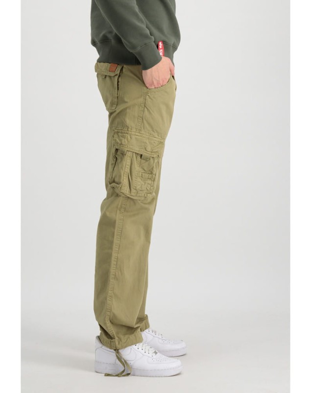 spodnie bojówki ALPHA INDUSTRIES - JET PANT LIGHT OLIV