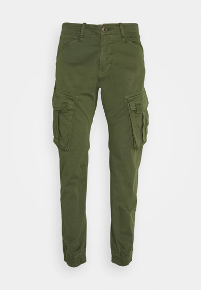 spodnie bojówki ALPHA INDUSTRIES - SPY DARK OLIV Slim Fit