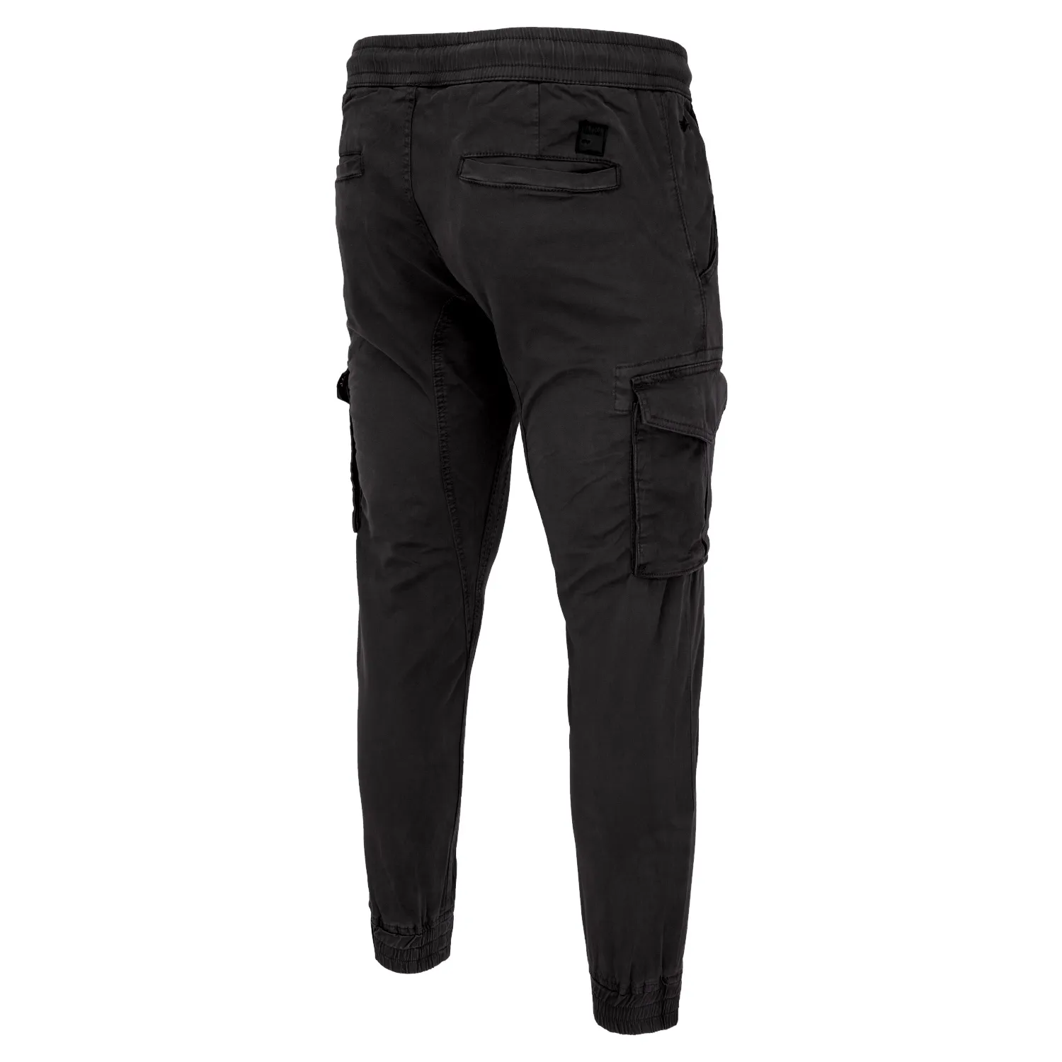 spodnie bojówki ALPHA INDUSTRIES - TWILL JOGGER BLACK