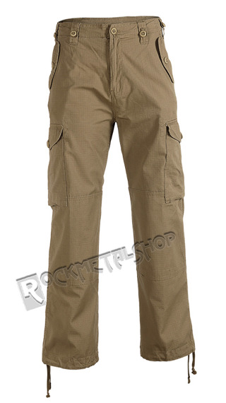 spodnie bojówki HUDSON RIPSTOP TROUSER camel