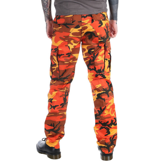 spodnie bojówki MMB US BDU HOSE ORANGE CAMO