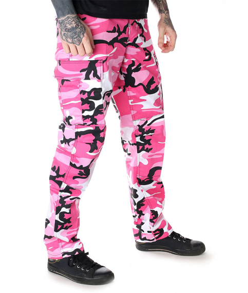 spodnie bojówki MMB US BDU HOSE PINK CAMO