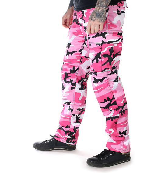 spodnie bojówki MMB US BDU HOSE PINK CAMO