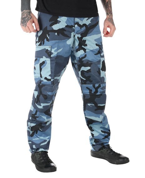 spodnie bojówki MMB US BDU HOSE SKY - BLUE