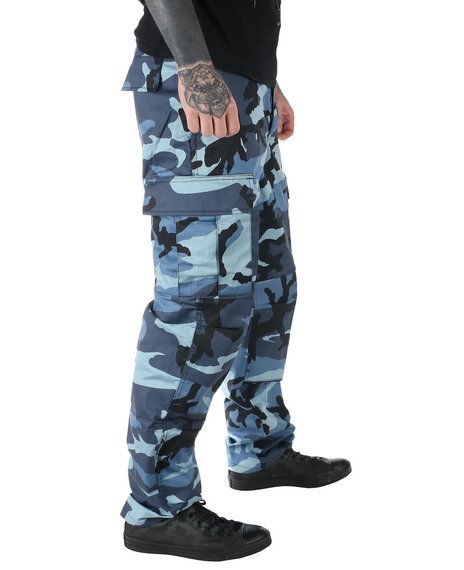 spodnie bojówki MMB US BDU HOSE SKY - BLUE