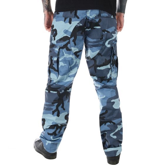 spodnie bojówki MMB US BDU HOSE SKY - BLUE