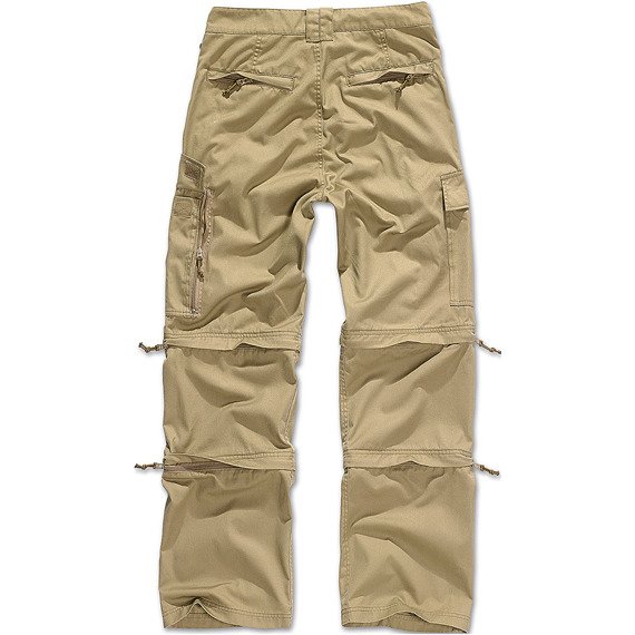 spodnie bojówki SAVANNAH RTROUSER CAMEL, odpinane