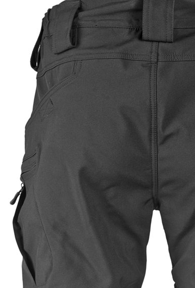 spodnie bojówki SOFTSHELL HOSE 'ASSAULT' BLACK